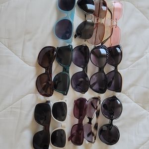 Lot of 14 fashion sunglasses